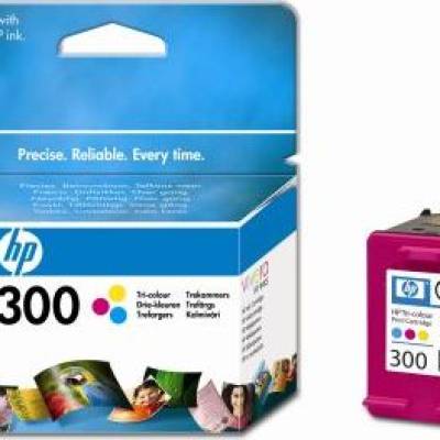 Tinta HP CC643EE Tri-color No.300 original