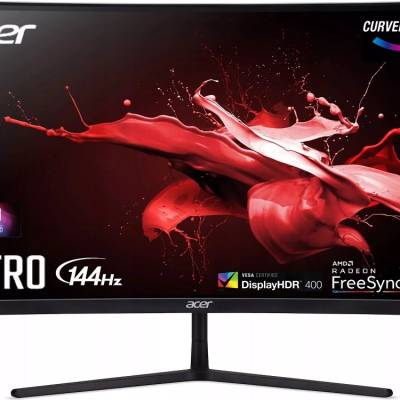 Monitor LCD 27" ACER Nitro EI272URPbmiii - 1440p WQHD VA - FreeSync 144Hz Curved