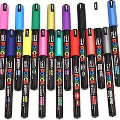Marker permanentni Uni Posca PC-3M 0,9-1,3mm brončani