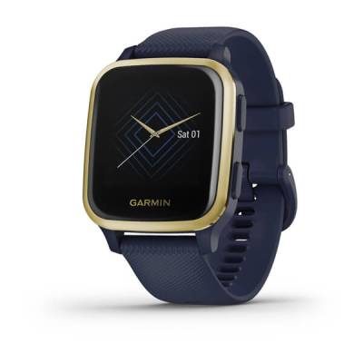 Smart watch GARMIN Venu Sq Music Navy/Light Gold - 010-02426-12