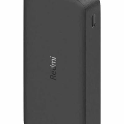 Power Bank 20000mAh XIAOMI Redmi 18W Fast Charger - Black