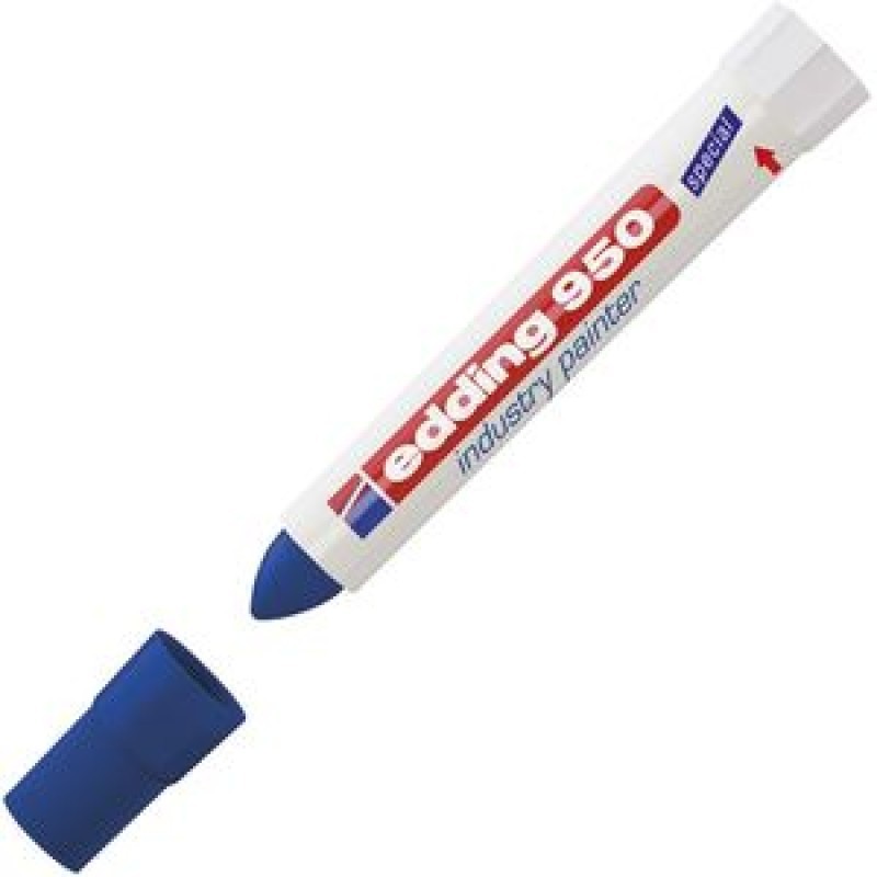 Marker permanentni industrijski 10mm Edding 950 plavi 30335