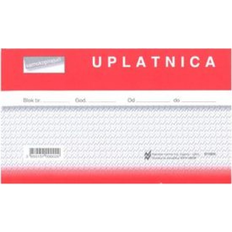 TI.I-1/ncr Uplatnica A6 150 listova NN svi listovi ncr 17915