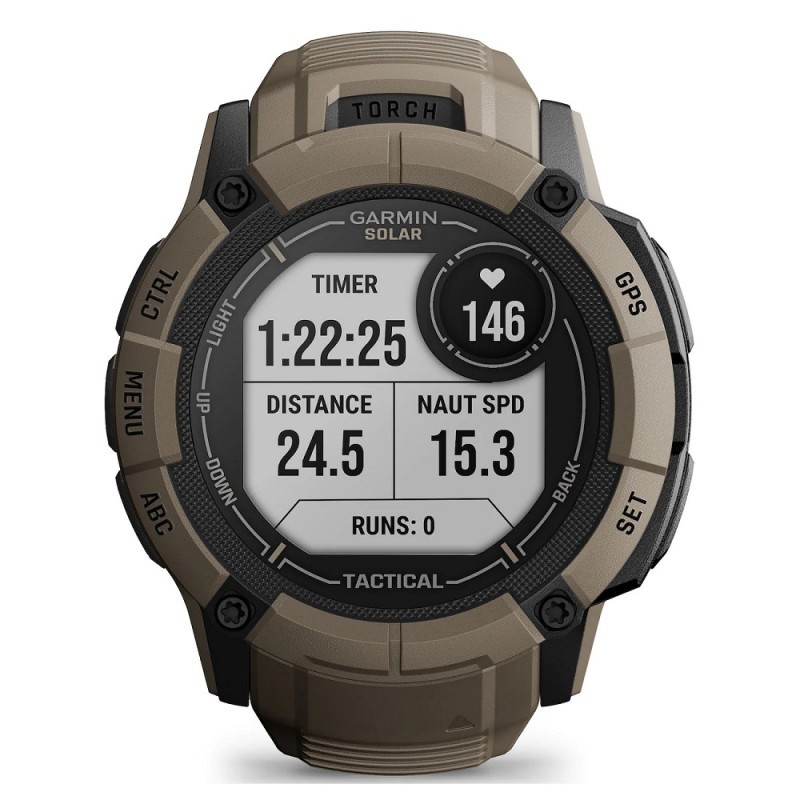 Smart watch GARMIN Instinct 2X SOLAR Tactical Edition Coyote Tan - 010-02805-02 31043