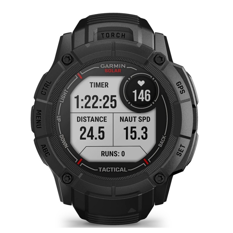 Smart watch GARMIN Instinct 2X SOLAR Tactical Edition Black - 010-02805-03 31136