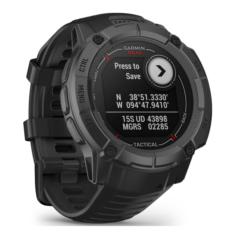 Smart watch GARMIN Instinct 2X SOLAR Tactical Edition Black - 010-02805-03 31137