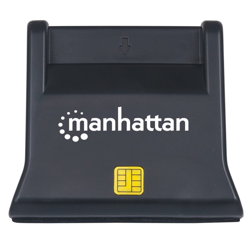 Card reader MANHATTAN Upright za Smart kartice - USB, black 21711