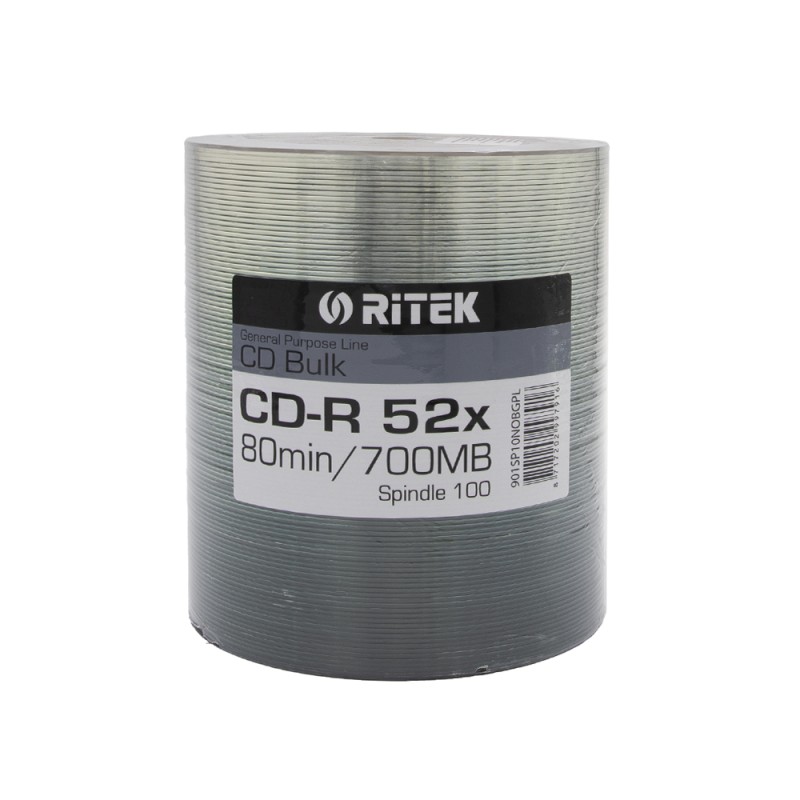 CD-R medij TRAXDATA 700MB 48x speed 100/1 bulk silver 21925
