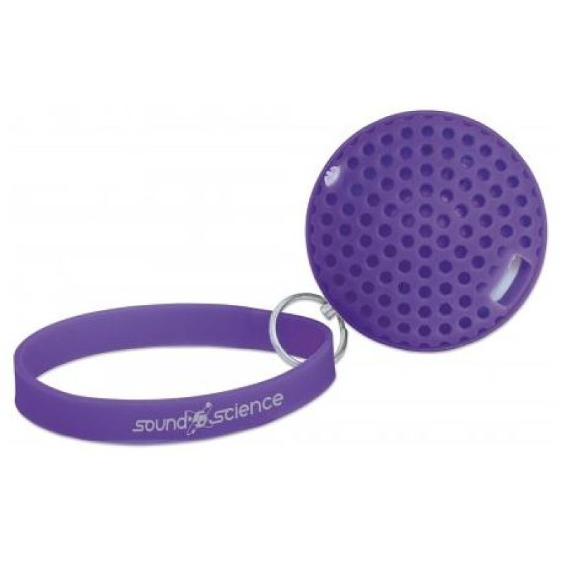 Zvučnik SOUND SCIENCE Atom Glowing Bluetooth 3W - Purple 17268