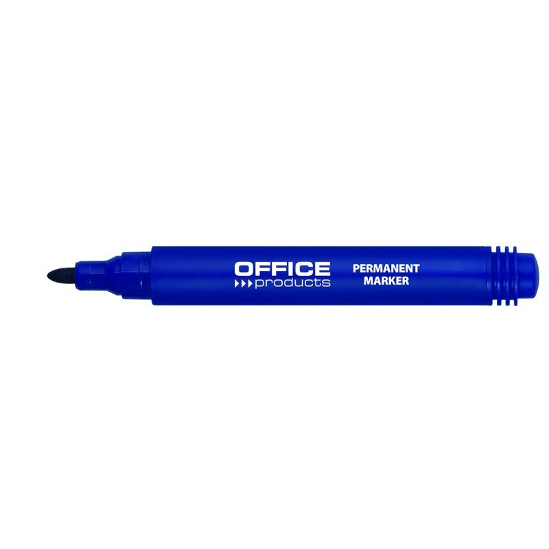 Marker permanentni 1,5-3mm  Office products okrugli vrh plavi 28444