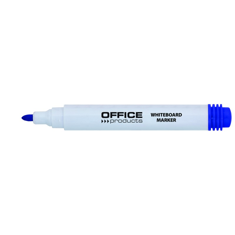 Marker za bijelu ploču 1-3mm Office products okrugli vrh plavi 26338