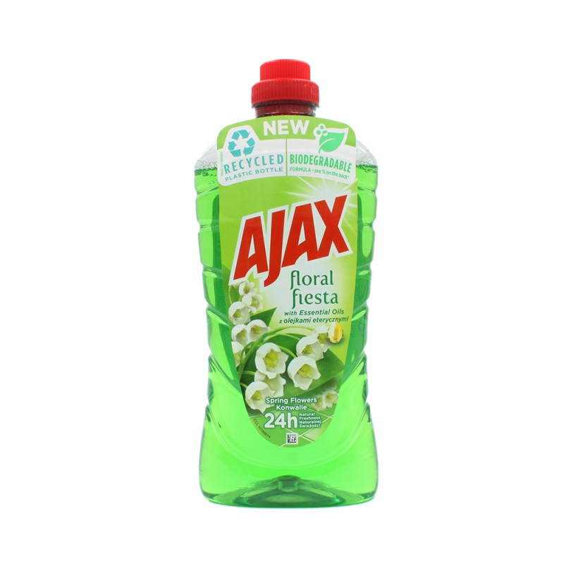 Sredstvo za čišćenje podova univerzalno 1000ml Ajax Spring flowers zeleni 21009