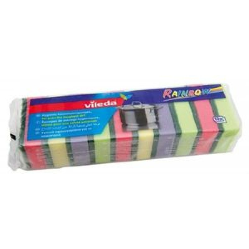 Spužvica za pranje posuđa Vileda rainbow 10/1 21235