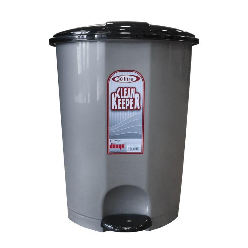 Kanta za otpatke s pedalom pvc 50l sort 22536
