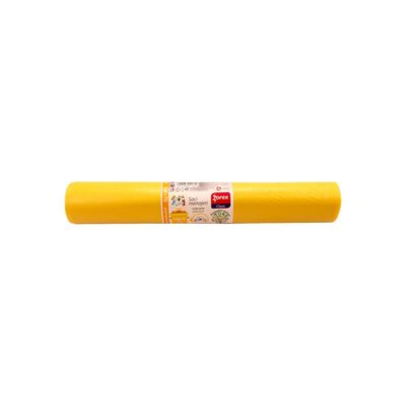 Vreća za smeće 120L 70x108cm 10/1 LDPE Zorex žute za plastiku i metal 23031