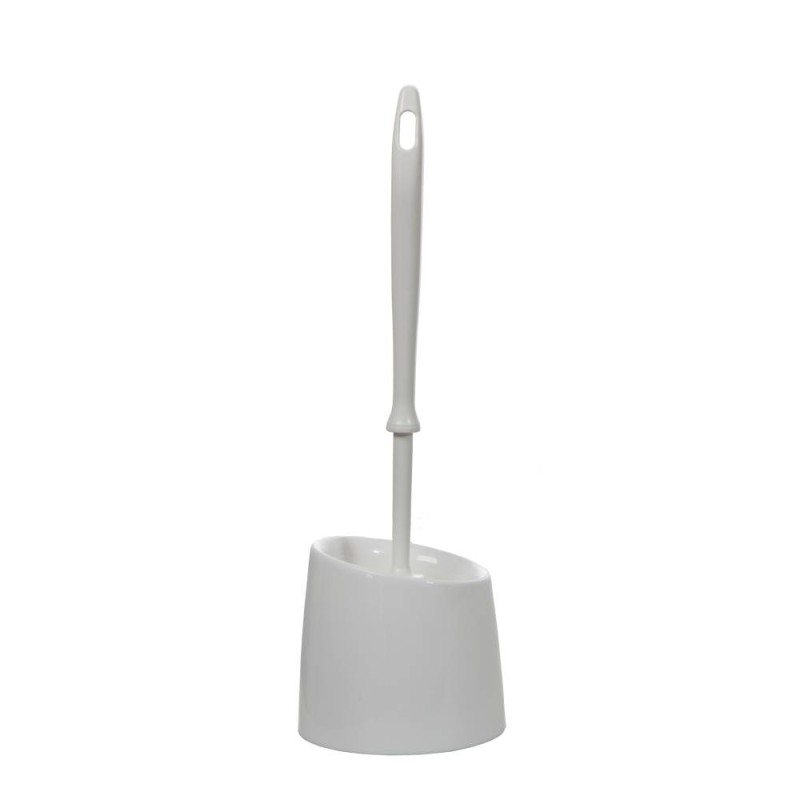 Četka za wc komplet PVC bijeli economic 23609