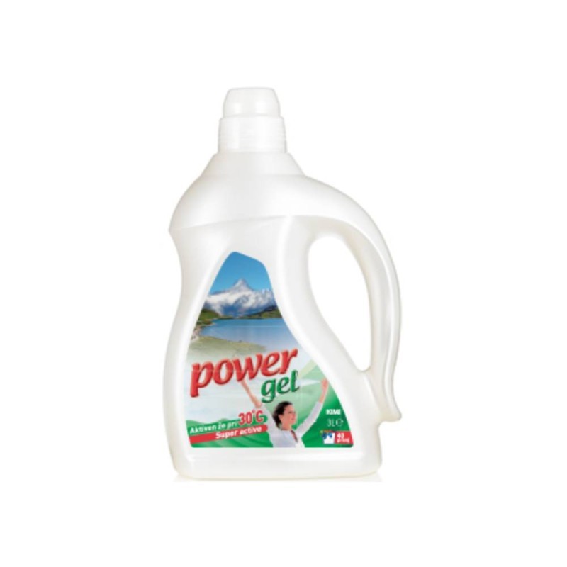 Deterdžent za pranje rublja tekući koncentrirani Power Gel 3l 31021