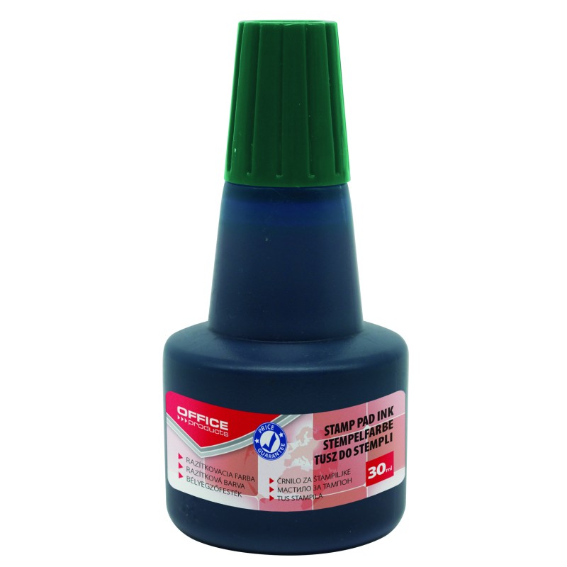 Boja za pečat  30 ml Office products zelena 30207