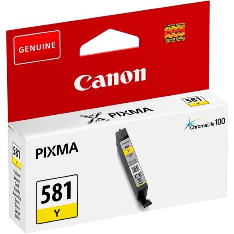 Tinta CANON CLI-581  Yellow original 18284