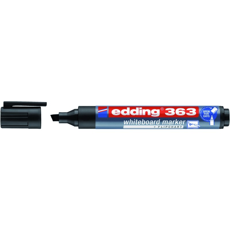 Marker za bijelu ploču 1-5mm Edding 363 klinasti vrh crni 31170