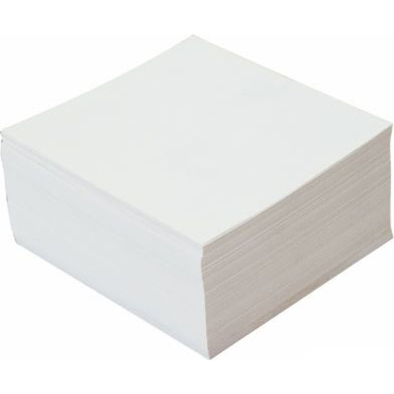 Papir za kocku 9x9x7cm bijeli 16288