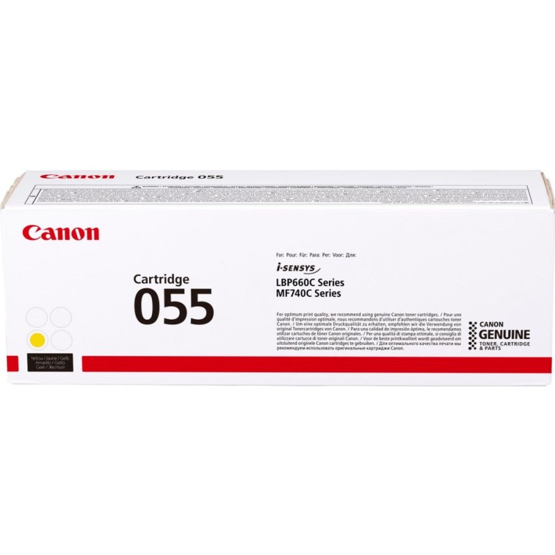 Toner CANON CRG-055 Yellow original 18774