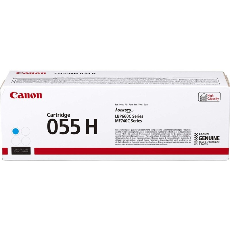 Toner CANON CRG-055H Cyan original 23891