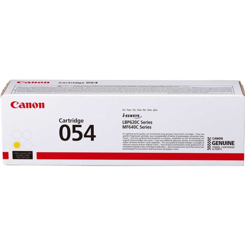 Toner CANON CRG-054 Yellow 30116