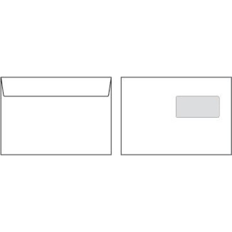 Kuverta C5 BT DP sredina strip 162x229mm 20484