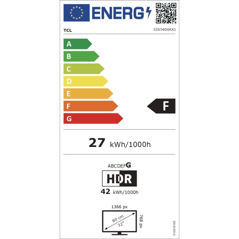 TV TCL 32S5400A, LED, 32", 81cm, HD Ready, Android 30924