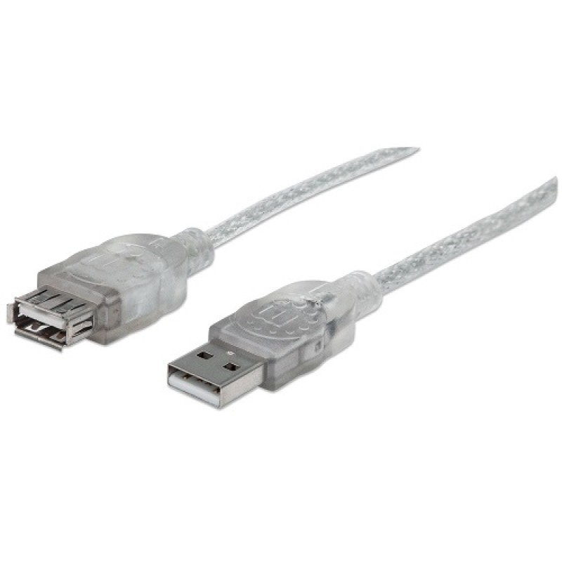 Kabel USB tip A-M<=>USB tip A-Ž  3.0m USB2.0 produžni - MANHATTAN 21552