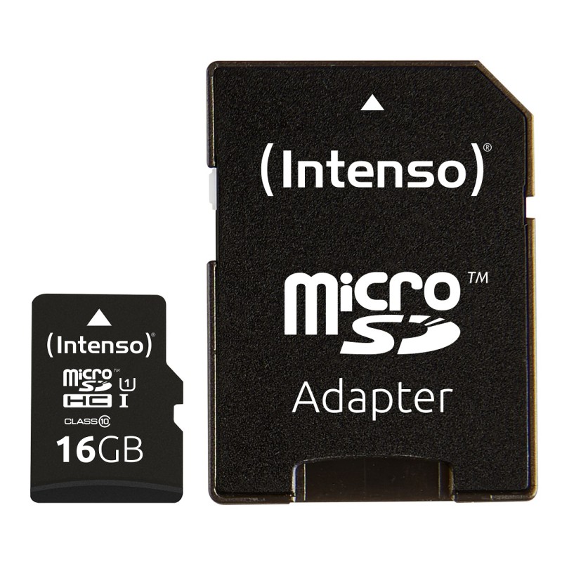 Memorijska kartica Micro Secure Digital  16GB INTENSO UHS-I SDHC + Adapter 21785