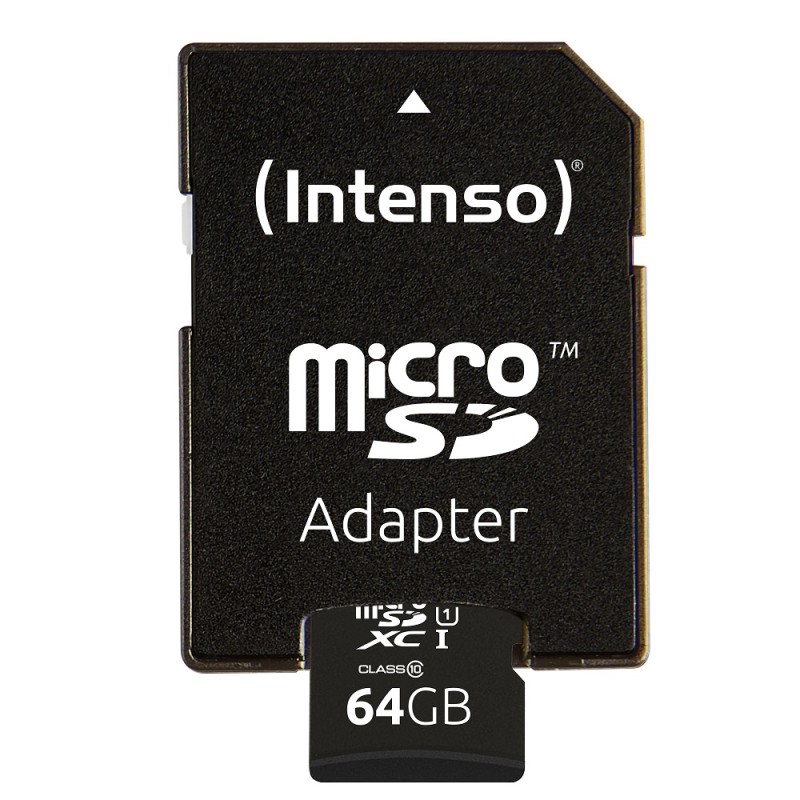 Memorijska kartica Micro Secure Digital  64GB INTENSO UHS-I SDXC + Adapter 21656