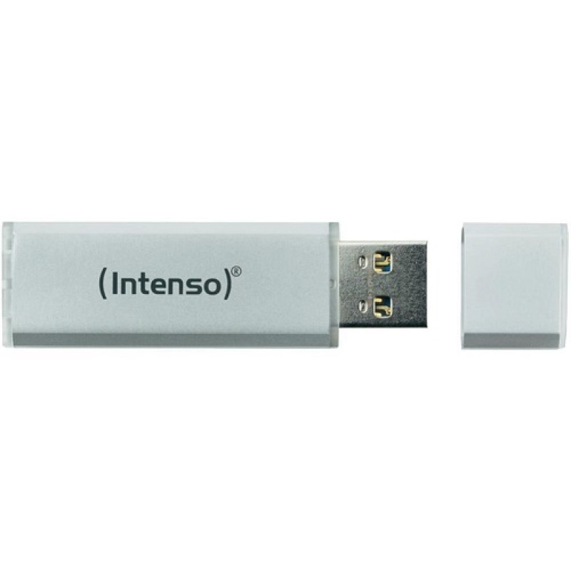 USB 2.0 Flash drive  32GB INTENSO Alu Line - silver 17120