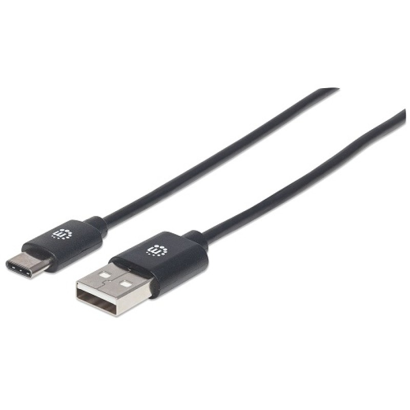 Kabel USB tip A-M<=>USB tip C-M  1.0m - MANHATTAN 22450