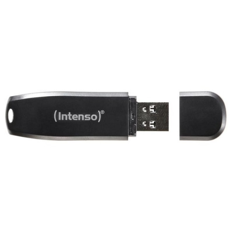 USB 3.0 Flash drive  64GB INTENSO Speed Line - black 17332