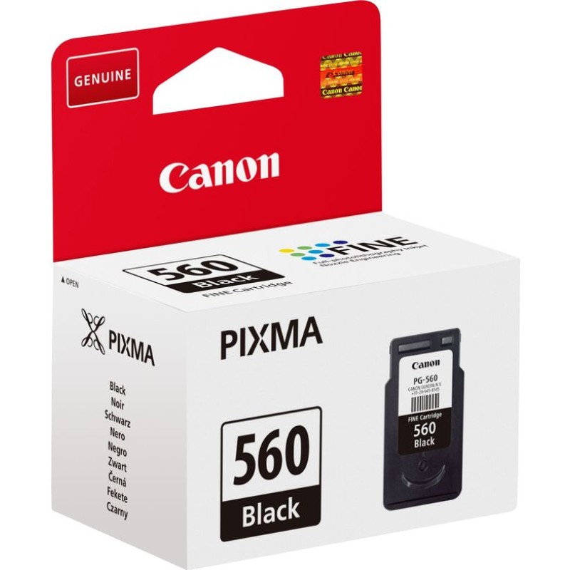 Tinta CANON PG-560 Black original 18401