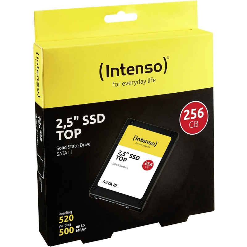 SSD 2.5" SATA-3  256GB INTENSO TOP 25764