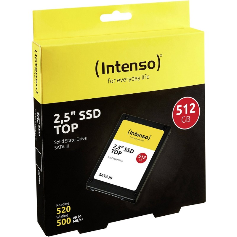 SSD 2.5" SATA-3  512GB INTENSO TOP 25768