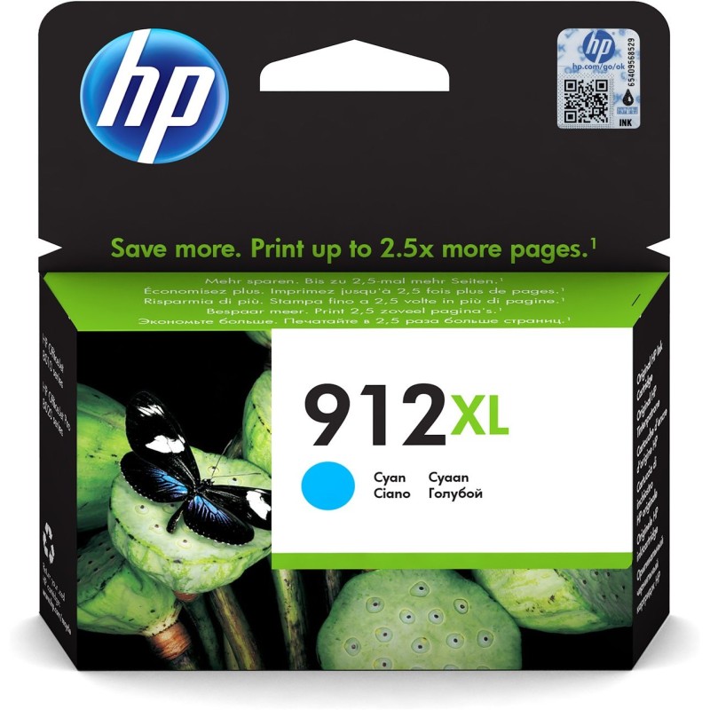 Tinta HP 3YL81AE Cyan No.912XL original 18385