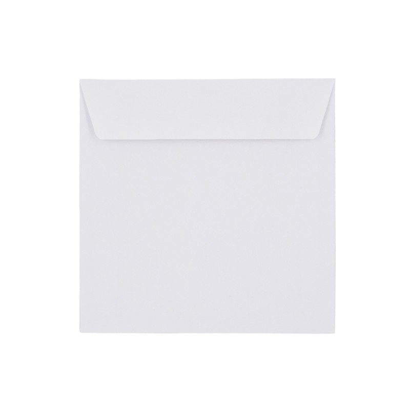 Etui za 1 CD papirnati bijeli s preklopom bez prozora 125x125 1/1 19867
