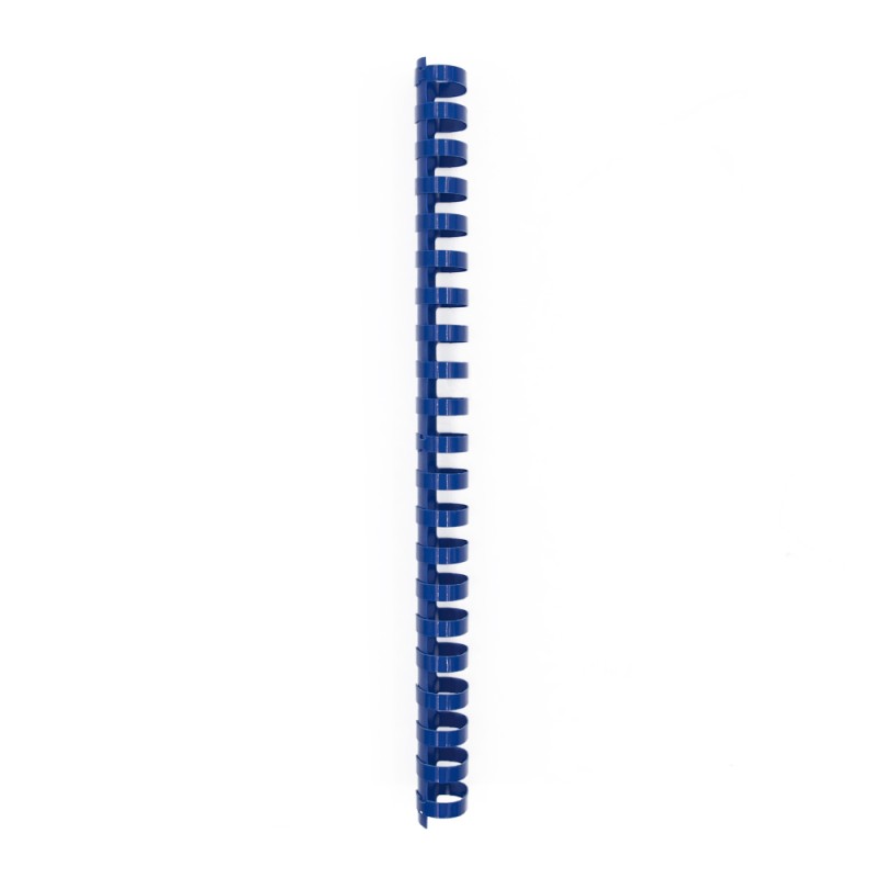 Spirala plastična za uvez do 280 listova 32mm 50/1 ovalna plava 20633
