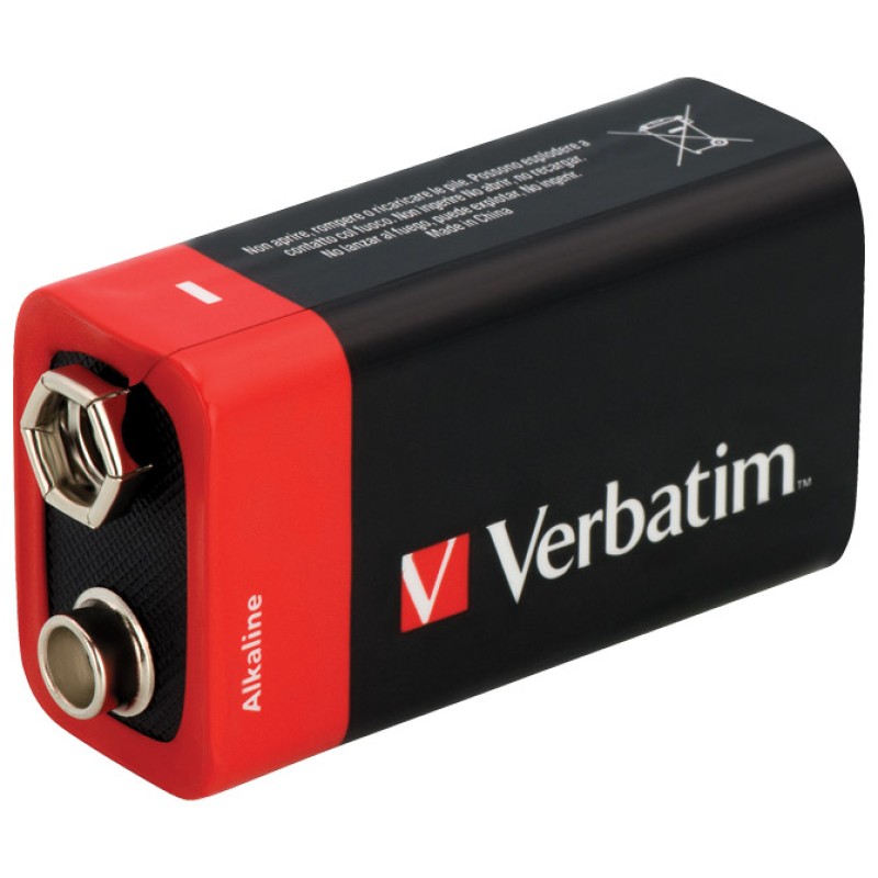 Baterija VERBATIM 49924 D 6LR61 9V Alkalne 17715