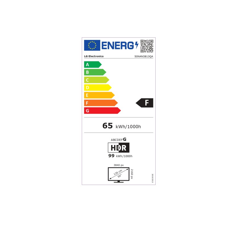 TV LG 50NANO813QA, LED, 50", 127cm, UHD 4K, NanoCell, SMART 30237