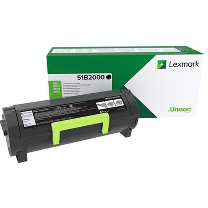 Toner LEXMARK MS/MX317/417/517/617 51B2000 original 18484