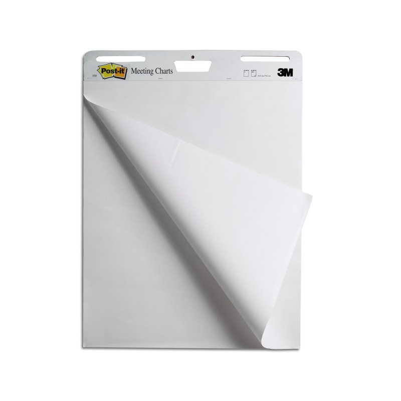 Blok Flipchart samoljepljivi 63,5x76,2cm 30l Post-it 3M.559 16910