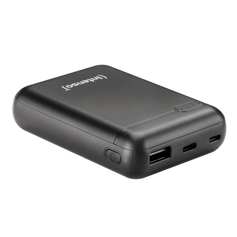 Power Bank 10000mAh INTENSO XS10000 - Micro USB + USB-C - Black 24372