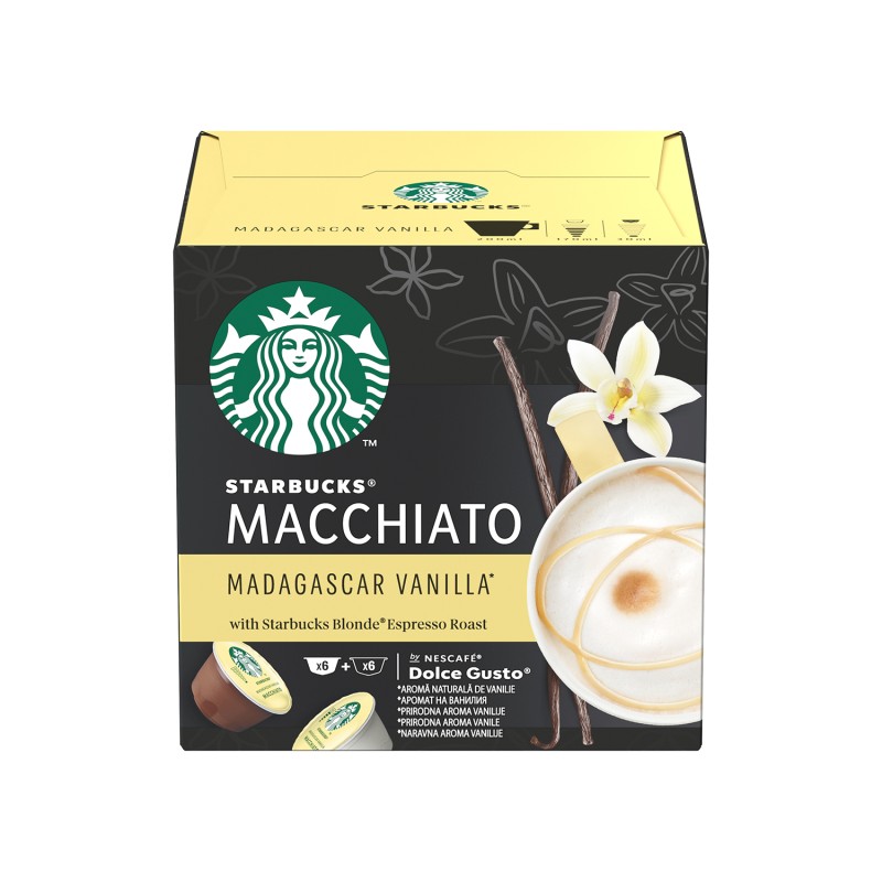 NESCAFE DG Starbucks Vanilla Macchiato 132g (12 kapsula) 23703