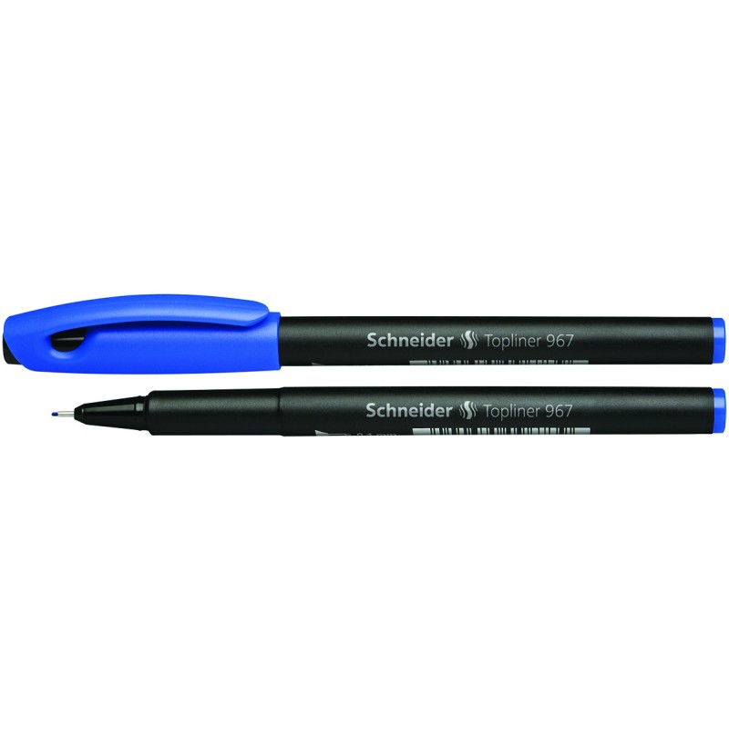 Flomaster 0,4mm Schneider Topliner 967 plavi 30931