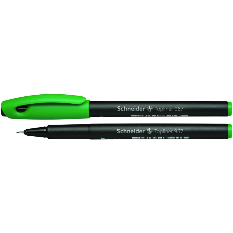 Flomaster 0,4mm Schneider Topliner 967 zeleni 30935